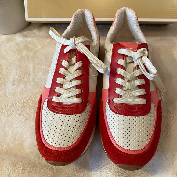 ✨NEW✨ Michael Kors Women’s Andi Color-Block Trainer Sneakers - Picture 5 of 8